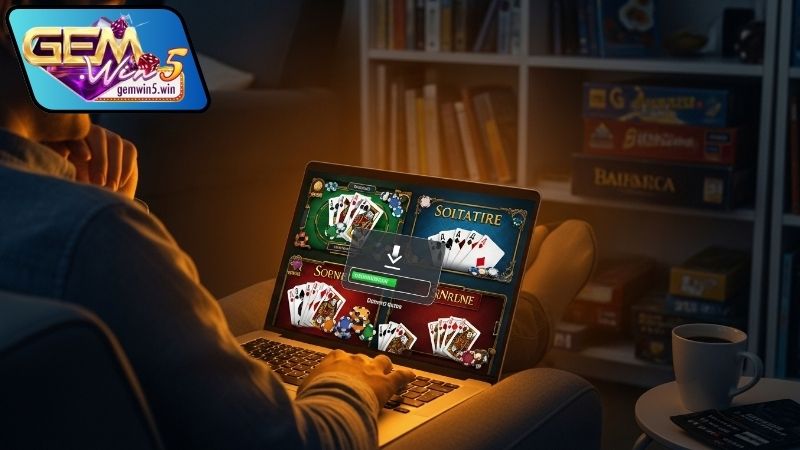 Cách tải game bài trực tuyến Gemwin chi tiết
